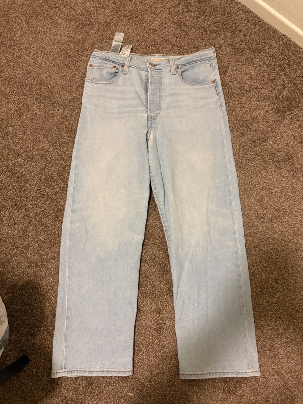 levis ribcage straight ankle jeans size 30